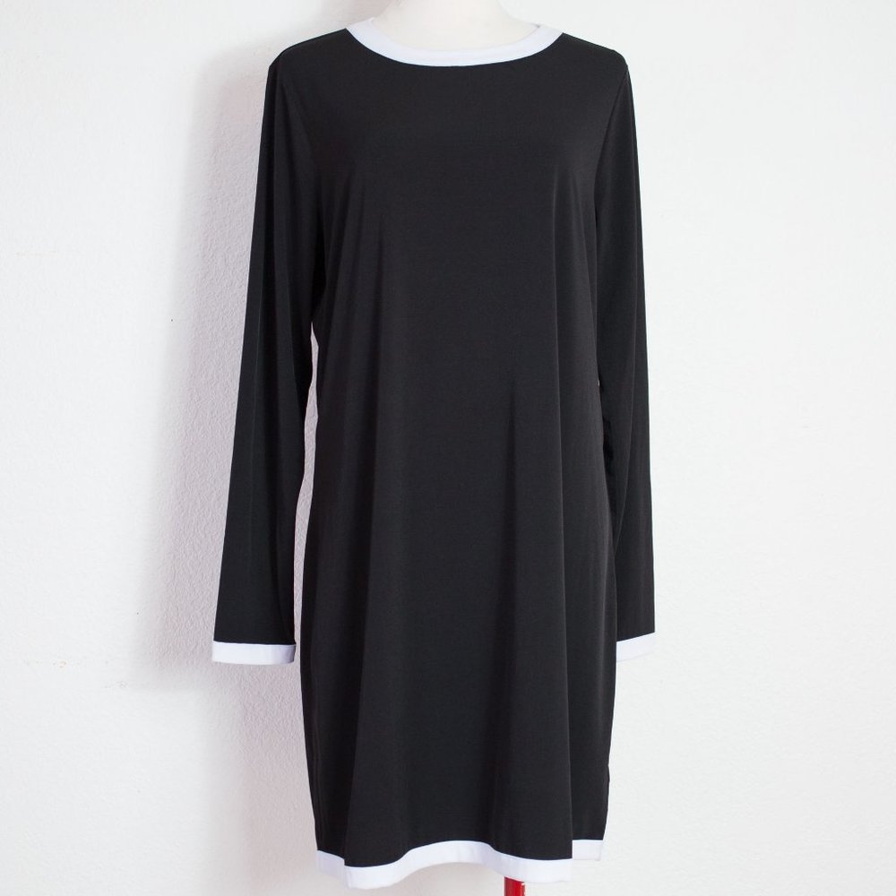 Michael Kors Polyester Long Sleeve Mini Dress